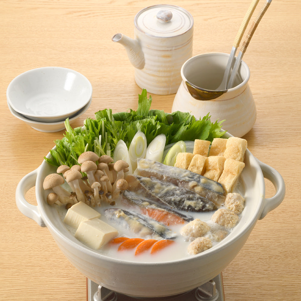【秋冬限定】島本とうふの豆乳と西京漬けの純白鍋